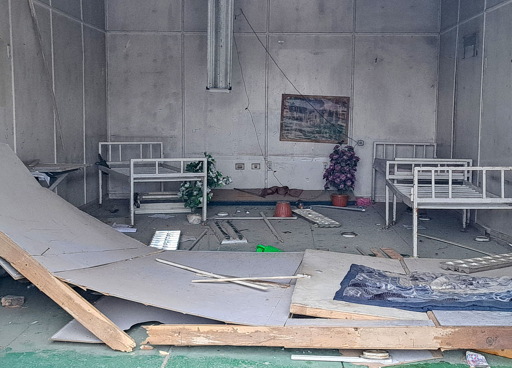 πλήγμα Καμπούλ νοσοκομείο τοξικομανών καταστροφή