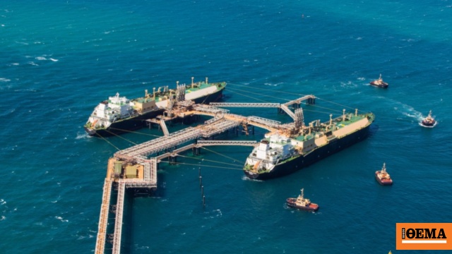 Μονάδες παραγωγής ΥΦΑ Chevron Αυστραλία κυκλώνας Ναρέλ