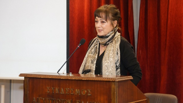 Ελένη Ράντου βράβευση θέατρο Σύνδεσμος Αιγυπτιωτών