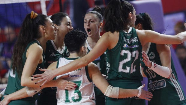 Παναθηναϊκός βόλεϊ γυναικών τελικός Challenge Cup Γλυφάδα