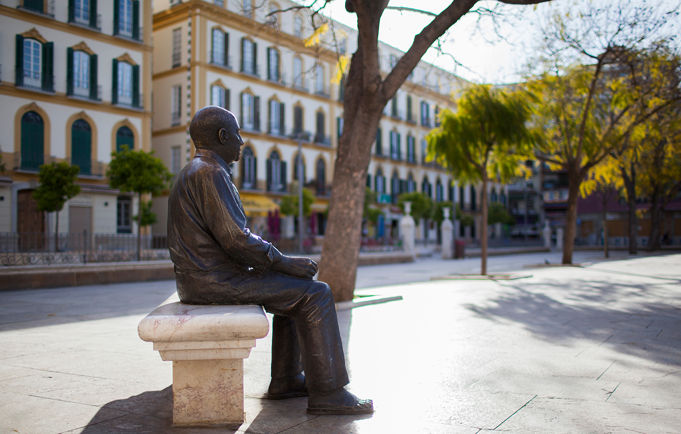Μάλαγα Ισπανία θέα οχυρό Alcazaba