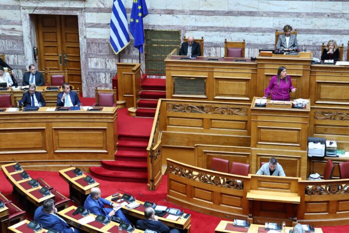 επεισόδιο Βουλή Κωνσταντοπούλου ΝΔ