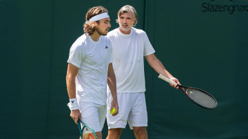 Ιβανίσεβιτς Τσιτσιπά συνεργασία προπόνηση τένις