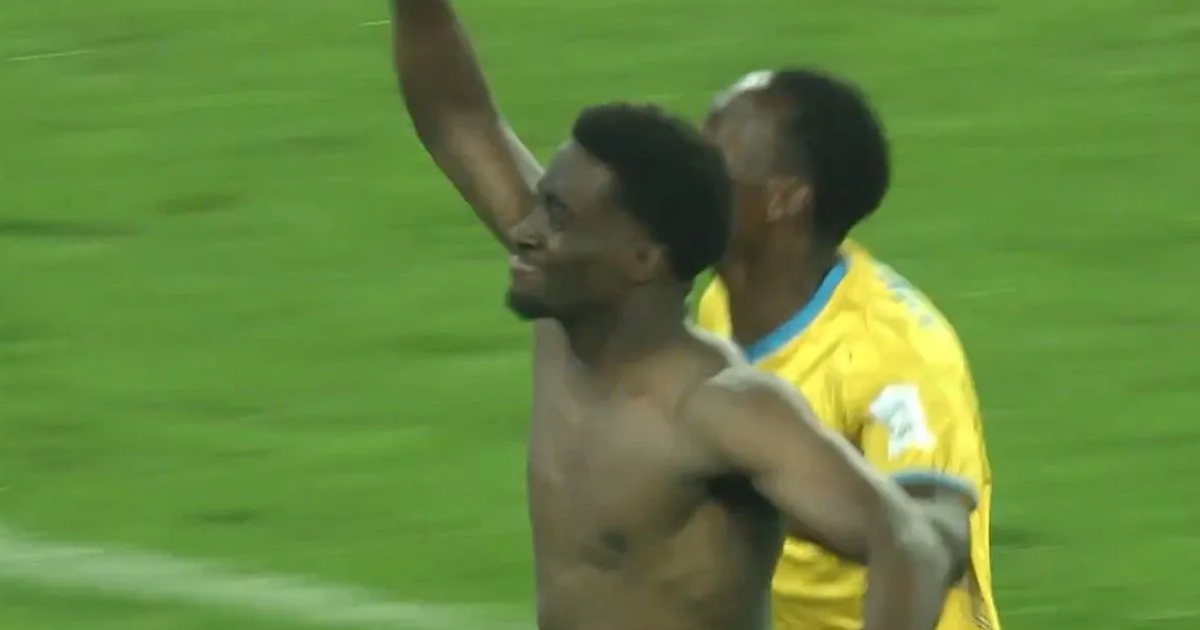 Σαχαμπό γκολ Ρουάντα πανηγυρισμός ΑΕΚ