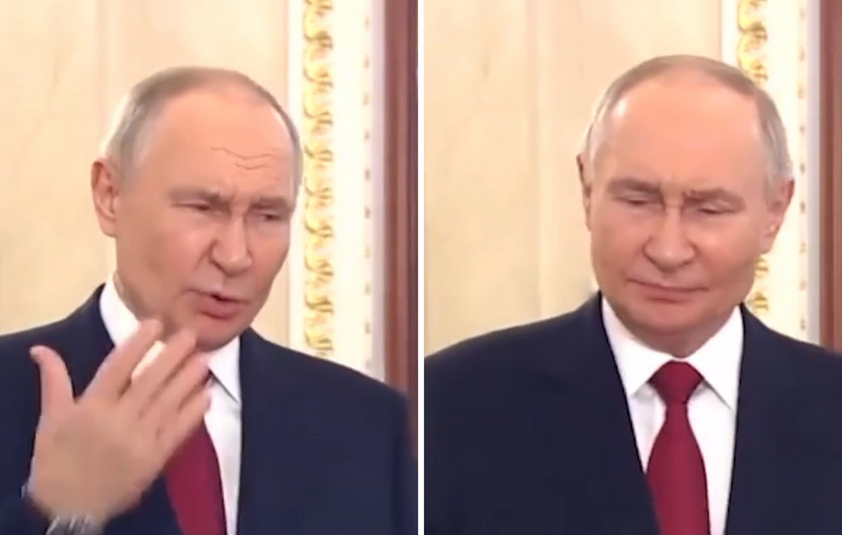 Πούτιν βήχει στο διαγραφέν βίντεο του Κρεμλίνου