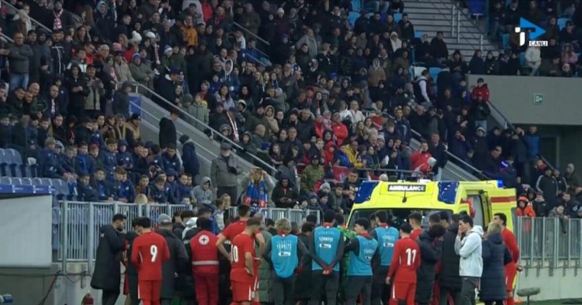 Εγκεμέν Κορκμάζ προπονητής U21 Τουρκίας κατέρρευσε αγώνας