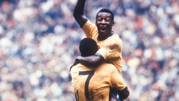 Βραζιλία 1970 Πελέ Κάρλος Αλμπέρτο Μουντιάλ