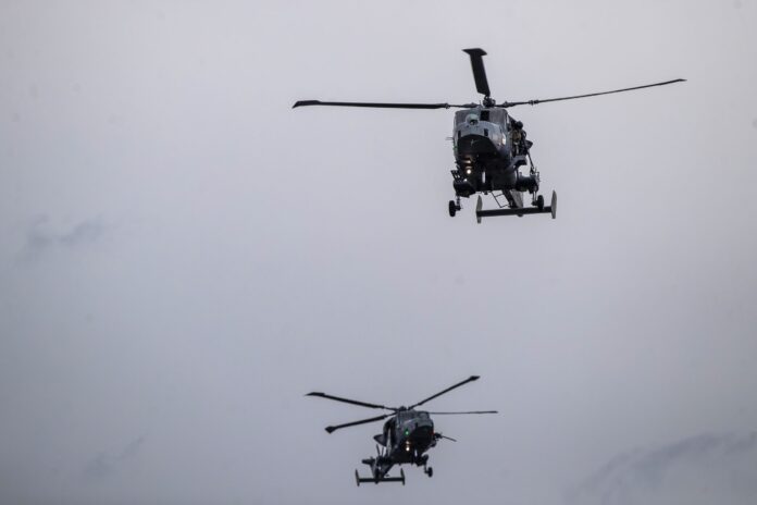 Βρετανικά ελικόπτερα Wildcat φτάνουν στην Κύπρο για ενίσχυση της περιφερειακής ασφάλειας
