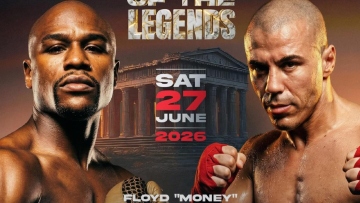 Ζαμπίδης - Γκιλφόιλ: Μαχητική πόζα για τον αγώνα με Mayweather Ζαμπίδης Γκιλφόιλ μαχητική πόζα αγώνας Mayweather