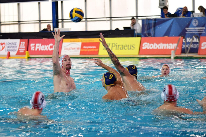 Ολυμπιακός υδατοσφαίριση νίκη ΑΟΠ Φαλήρου Παπαστράτειο