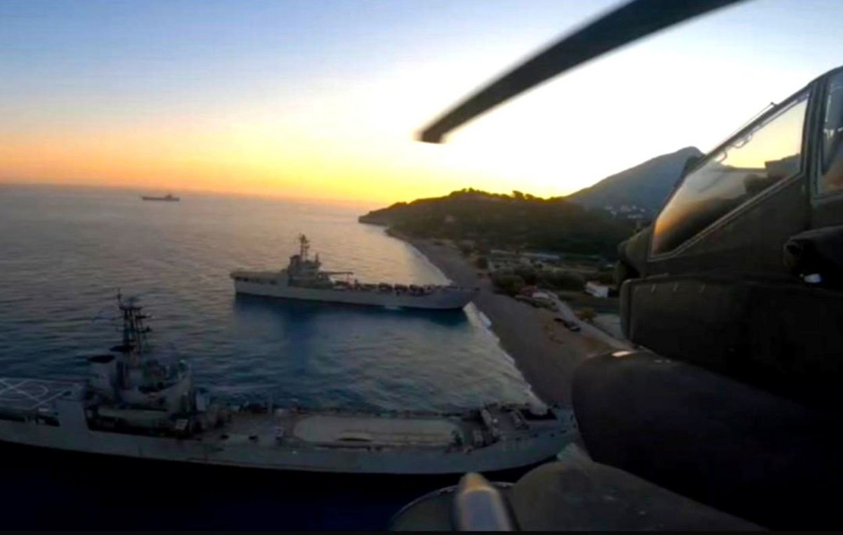 Χουσεΐν Γιαϊμάν εξοπλισμός ελληνικών νησιών Αιγαίο