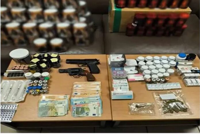 Σύλληψη για αναβολικά Θεσσαλονίκη bodybuilder