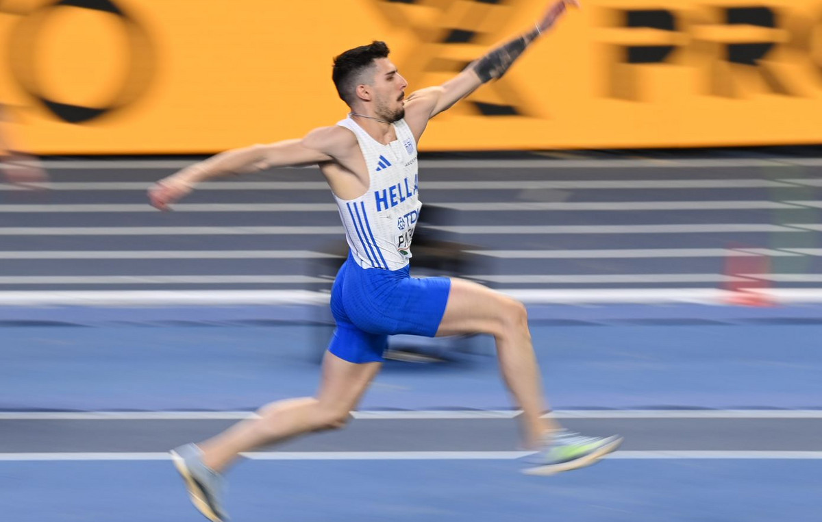 Ανδρέας Πανταζής τριπλούν Παγκόσμιο Πρωτάθλημα στίβου