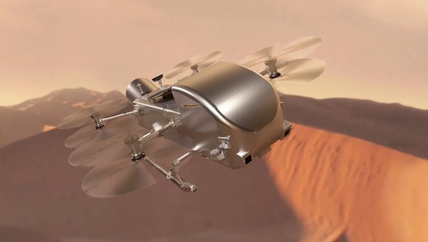 NASA Dragonfly drone Τιτάνας Κρόνος διάστημα