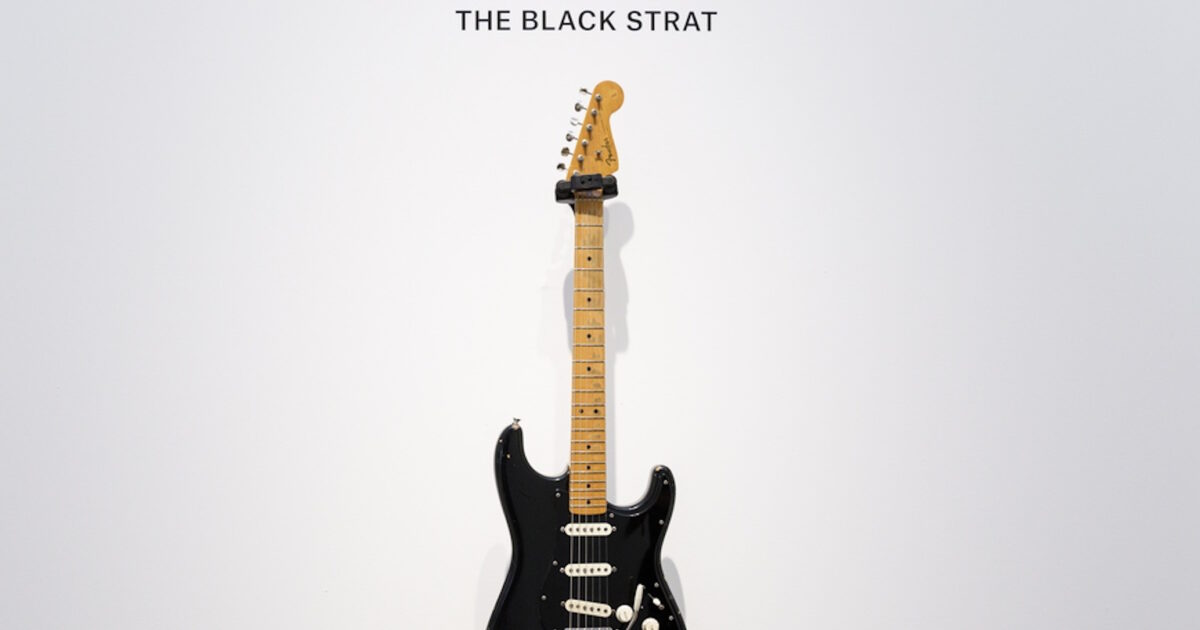 Η Black Strat του Γκίλμορ η πιο ακριβή κιθάρα Black Strat κιθάρα Ντέιβιντ Γκίλμορ Pink Floyd