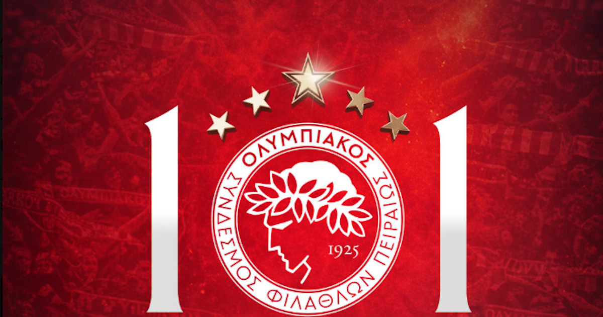 Ολυμπιακός 101 χρόνια ιστορία αθλητισμός