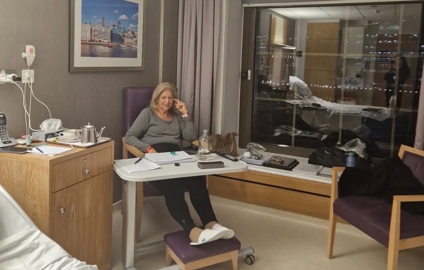 Ευγενία Χανδρή νοσηλεία καρδιακό πρόβλημα Λονδίνο