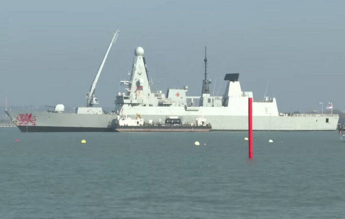 Αντιτορπιλικό Dragon Κύπρο Πόρτσμουθ ναυτική βάση