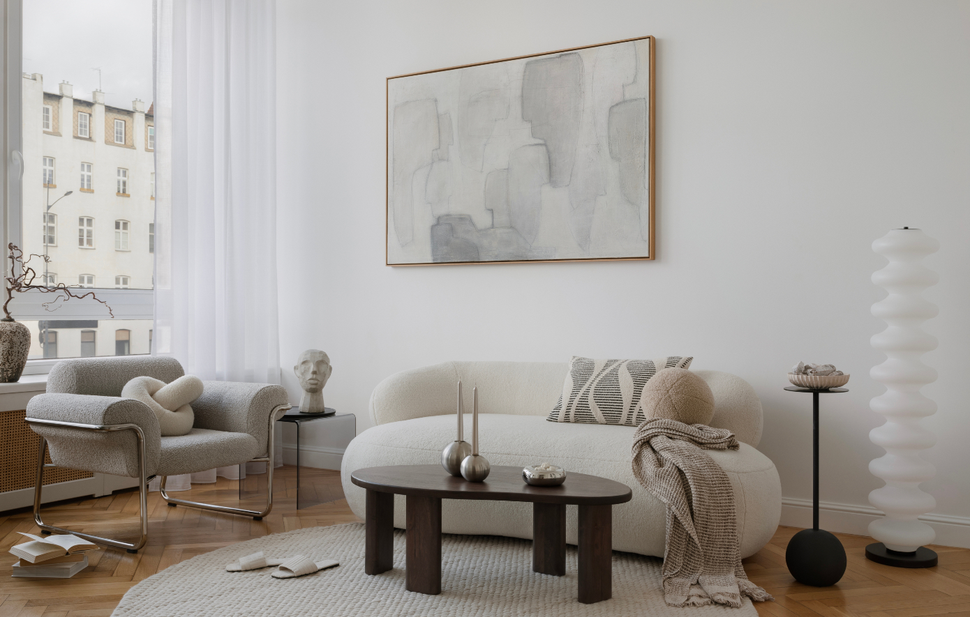 Quiet luxury: Πώς να κάνεις το σπίτι σου να δείχνει ακριβό quiet luxury διακόσμηση σπιτιού με φυσικά υλικά