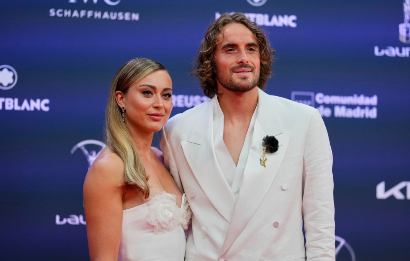 Η Πάουλα Μπαντόσα σε αγώνα τένις