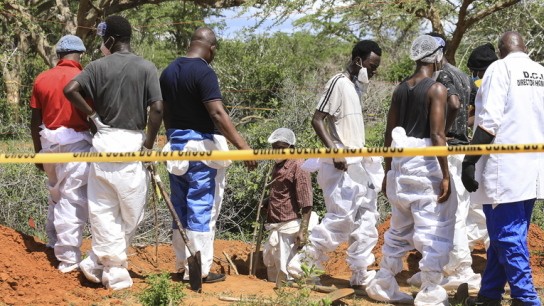 Ομαδικός τάφος Κένυα Κερίτσο πτώματα