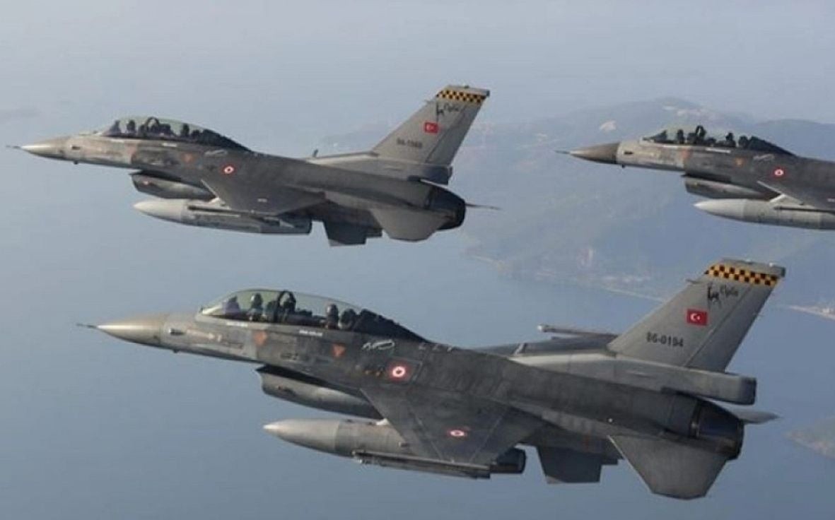 Μαχητικά αεροσκάφη F-16 Τουρκίας Κατεχόμενα