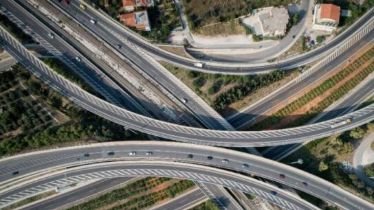 Αττική Οδός διαβάσεις κόμβος Φυλής εργασίες