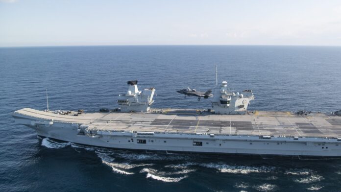 Βρετανικό αεροπλανοφόρο Prince of Wales στρατιωτική ετοιμότητα