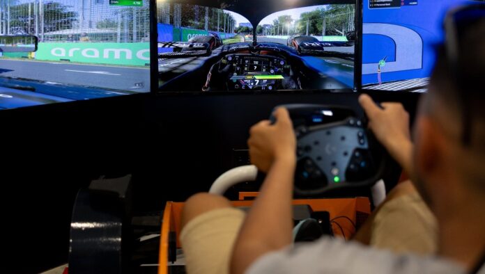 esports Road Tournament Allwyn Formula 1 προσομοιωτές McLaren