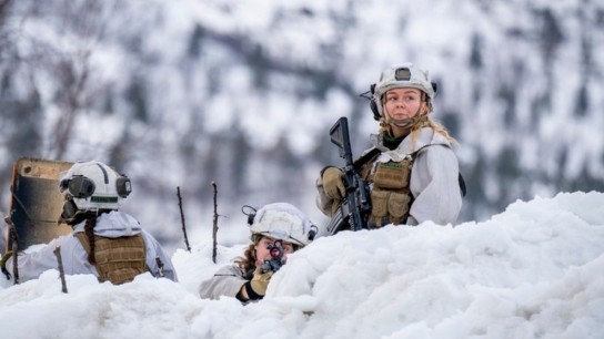 ΝΑΤΟ ασκήσεις Αρκτική Cold Response στρατιώτες