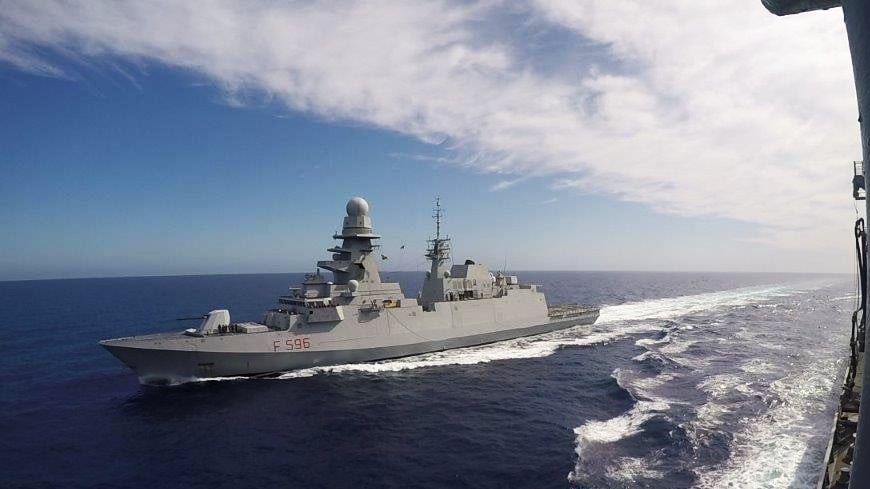Ιταλική φρεγάτα Federico Martinengo Κύπρο ευρωπαϊκή αποστολή