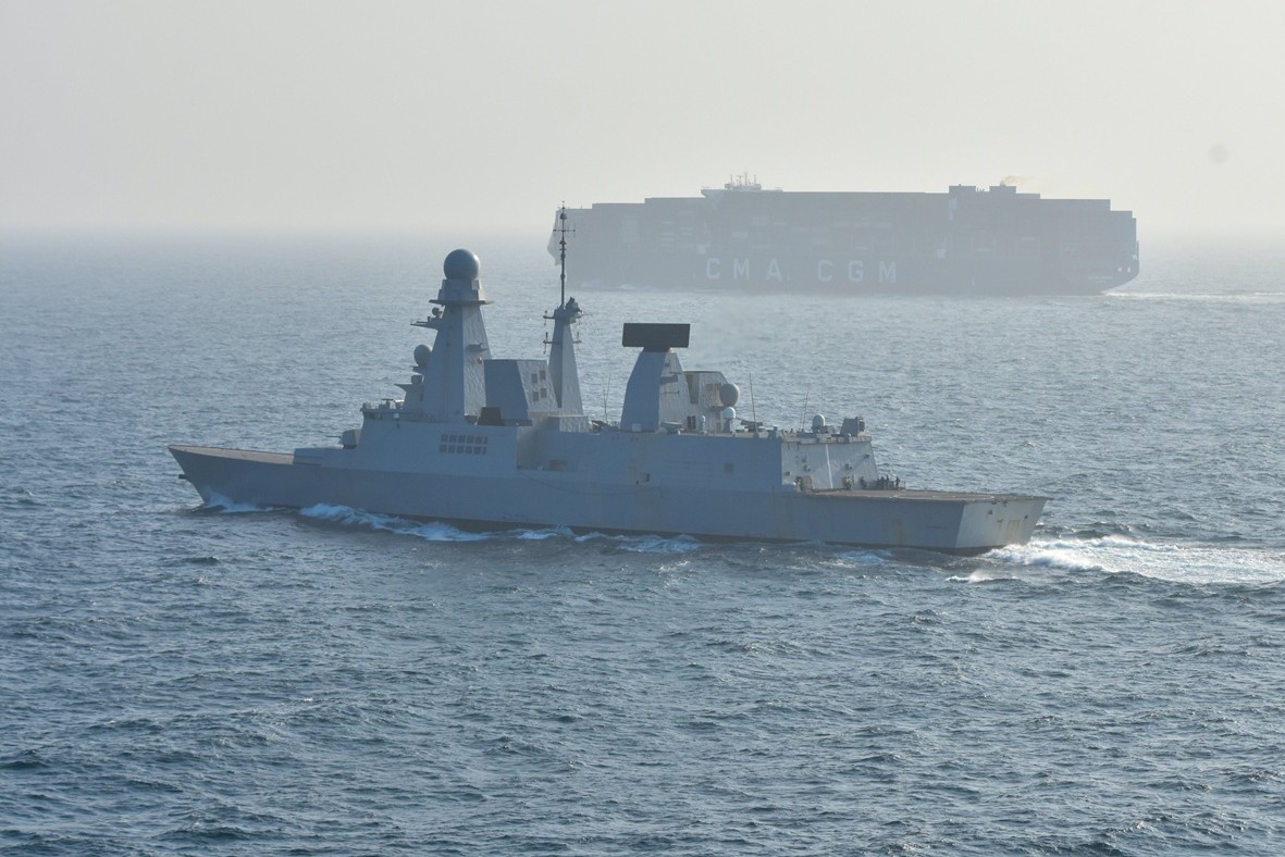 Φρεγάτα Ύδρα επιχείρηση Ασπίδες Ερυθρά Θάλασσα