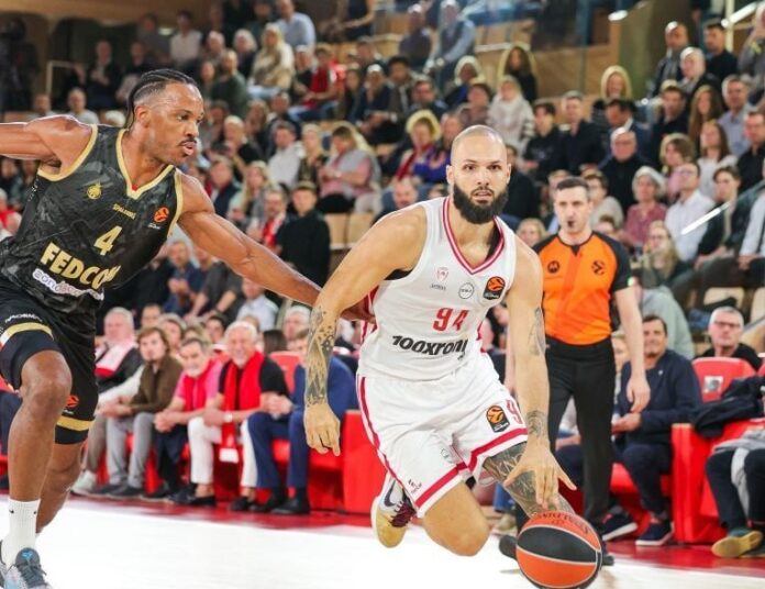Ολυμπιακός Μονακό Euroleague ήττα Πριγκιπάτο
