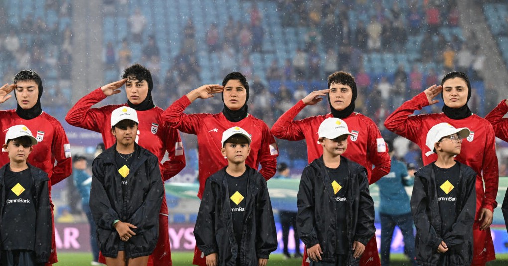 Ποδοσφαιρίστριες Ιράν Αυστραλία Κύπελλο Ασίας