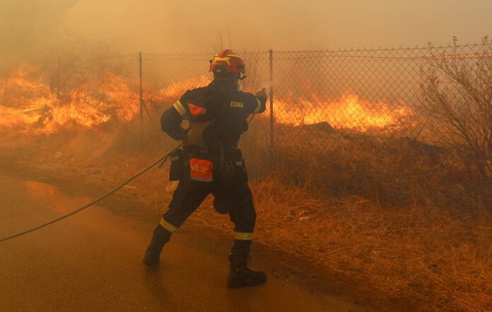 Πυρκαγιά σε αγροτοδασική έκταση Αχαΐα