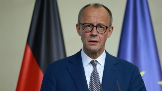 Φρίντριχ Μερτς στη γερμανική βουλή