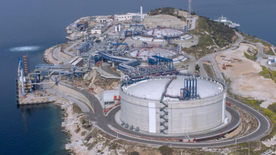 Τερματικός σταθμός LNG Ρεβυθούσας φυσικό αέριο