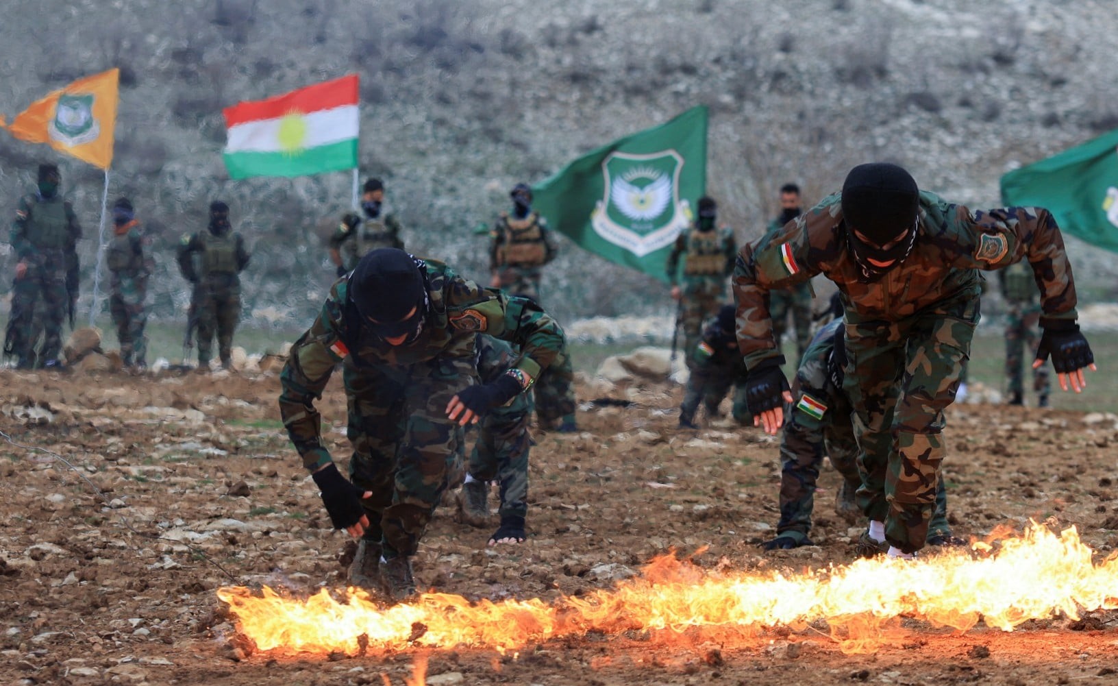 Ισραηλινή αεροπορική επίθεση δυτικό Ιράν κουρδικές πολιτοφυλακές