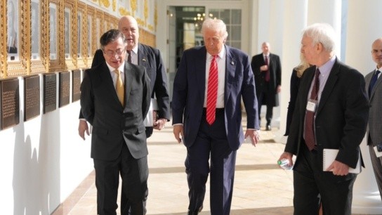 Πέτρο Κολομβία συμμαχία ναρκωτικά Τραμπ