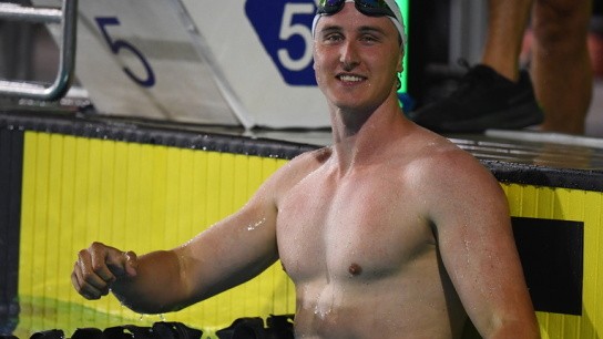 Κάμερον ΜακΙβόι παγκόσμιο ρεκόρ 50μ ελεύθερο κολύμβηση