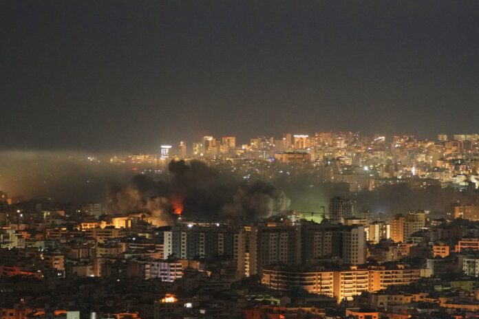 Βομβαρδισμοί Βηρυτού στα νότια προάστια της λιβανέζικης πρωτεύουσας