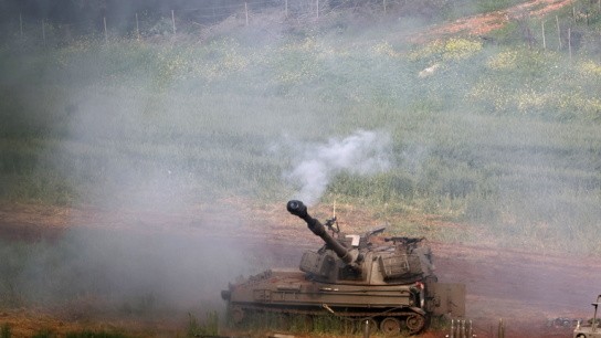 ισραηλινό τανκ επίθεση Χεζμπολάχ νότιος Λίβανος