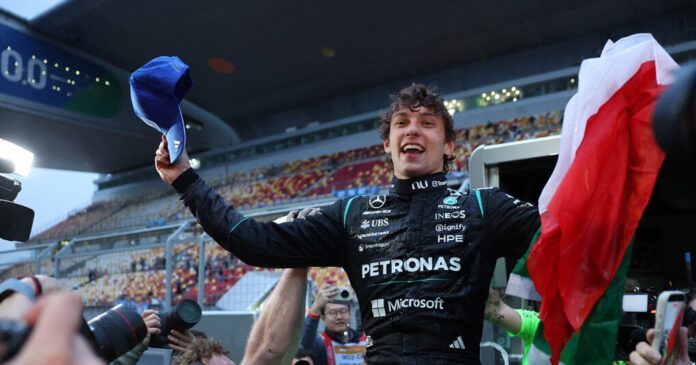 Κίμι Αντονέλι νίκη Grand Prix Κίνας Mercedes