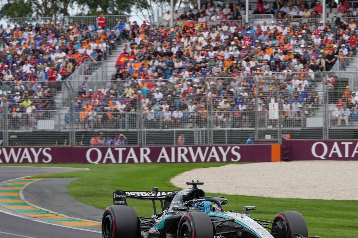 Τζορτζ Ράσελ Mercedes pole position Αυστραλίας