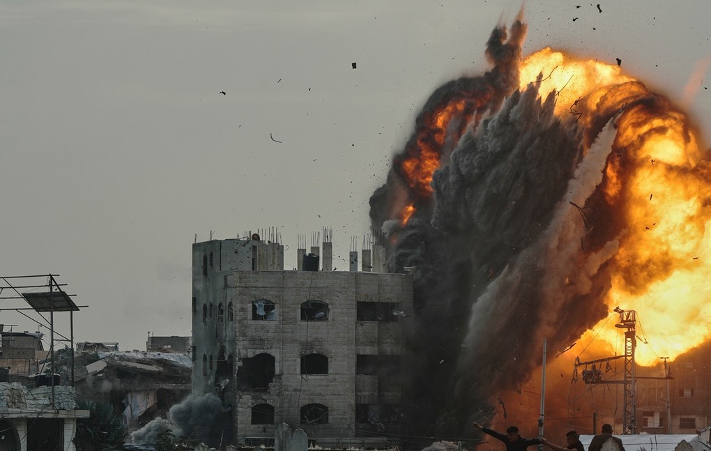 Αεροπορική επιδρομή Γάζα νεκροί περιοχή