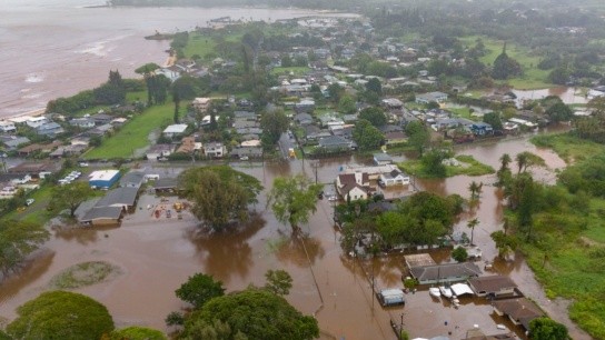 Φράγμα Χαβάη: Εκκένωση 5.500 κατοίκων λόγω κινδύνου Πλημμύρες φράγμα Χαβάη Γουαϊαλούα Οάχου εκκένωση