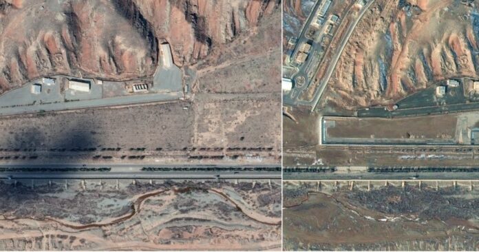 Υπόγεια πυρηνική εγκατάσταση Ιράν Pickaxe Mountain