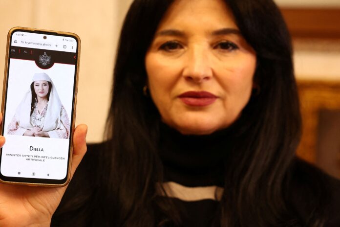 Η ψηφιακή υπουργός Diella της Αλβανίας με αρχαία ενδυμασία