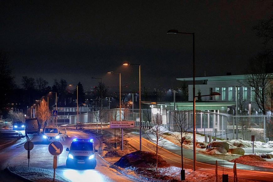 έκρηξη πρεσβεία ΗΠΑ Όσλο Νορβηγία