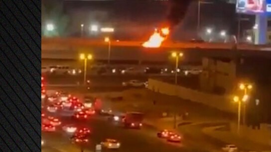 Θραύσματα ιρανικού πυραύλου στο Ντουμπάι Marina